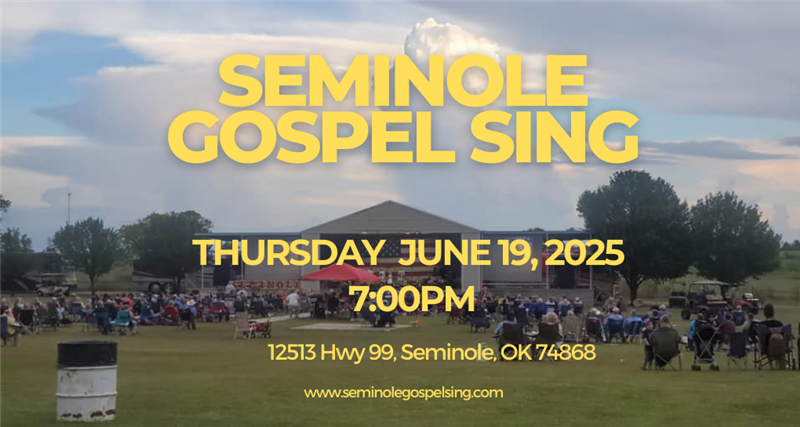 Seminole Sing Thursday June 19, 2025