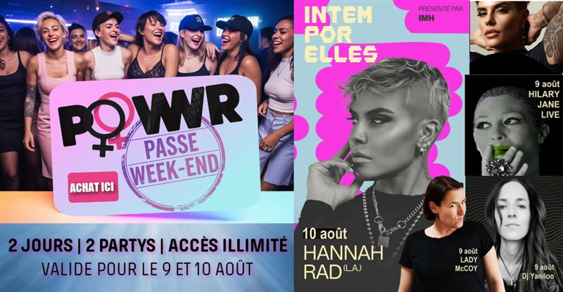 POWWR - PASSE WEEK-END FIERTÉ 2025