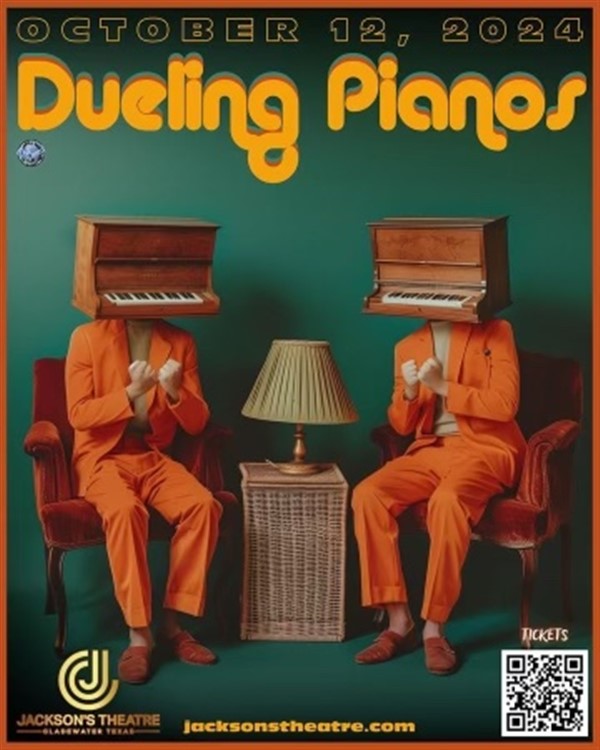 Get information, pick a seat & buy tickets to Dueling Pianos  on Apr 12, 19:30 @Jacksons Theatre | jacksons theatre