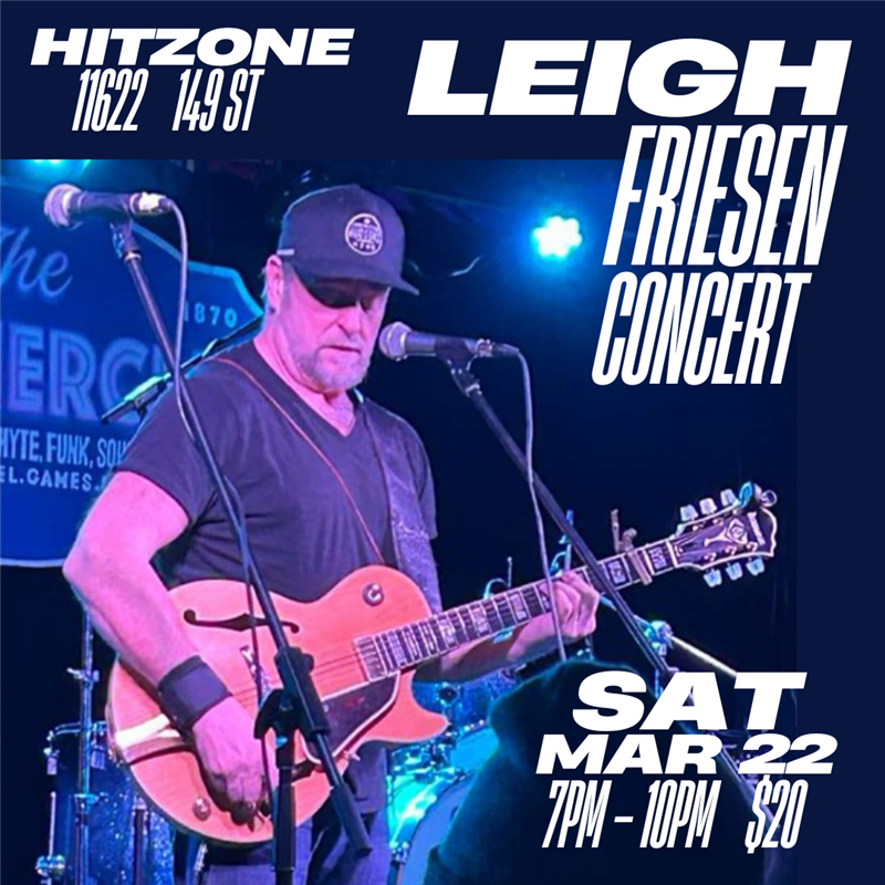 Leigh Friesen Concert