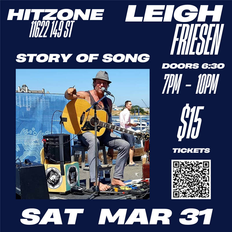 Story Of Song - Leigh Friesen Concert