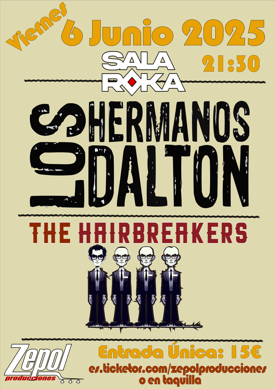Hnos. Dalton + The Hairbreakers image