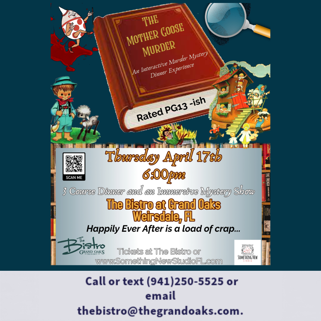 **SOLD OUT**The Mother Goose Murder Mystery Dinner image