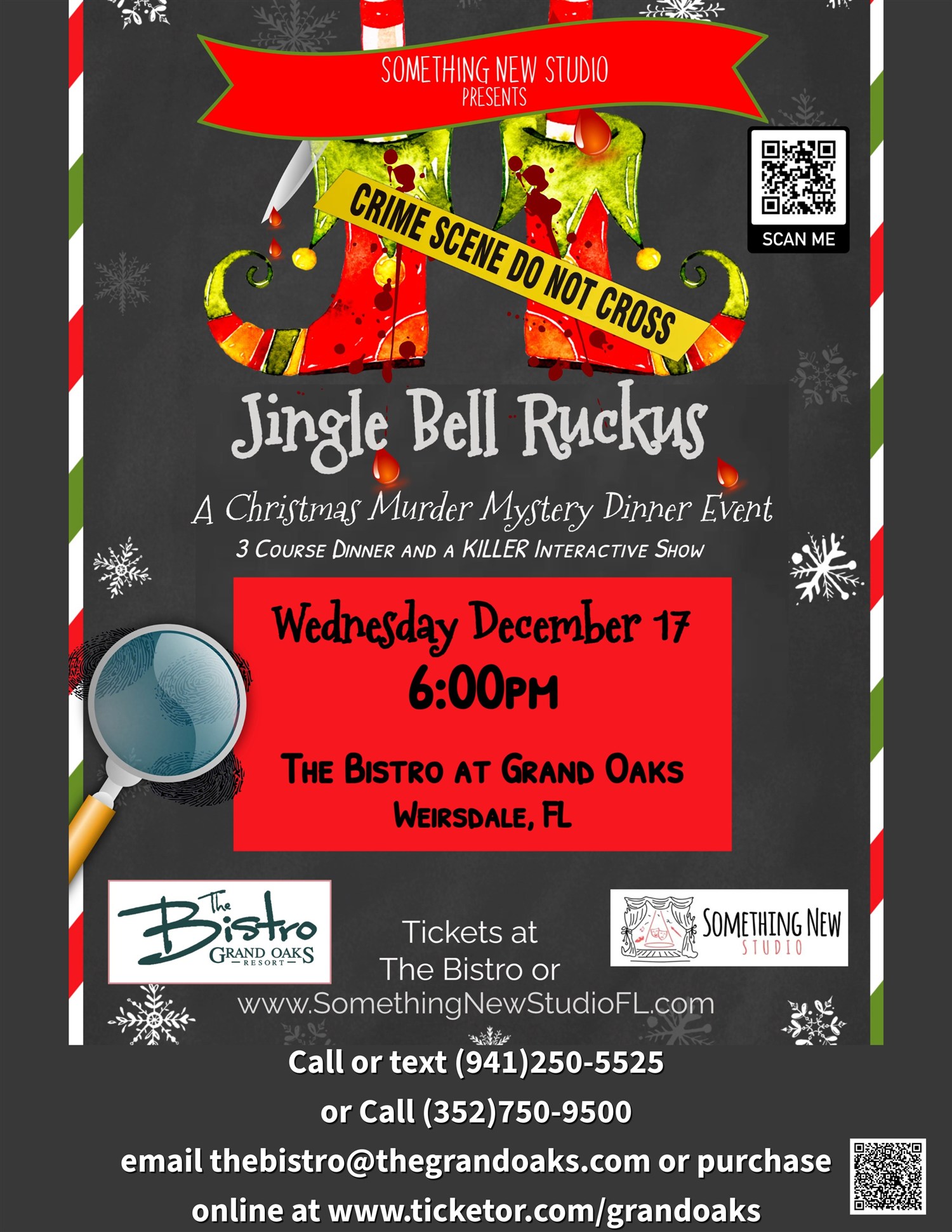 Jingle Bell Ruckus an Interactive CHRISTMAS Murder Mystery Dinner Event image