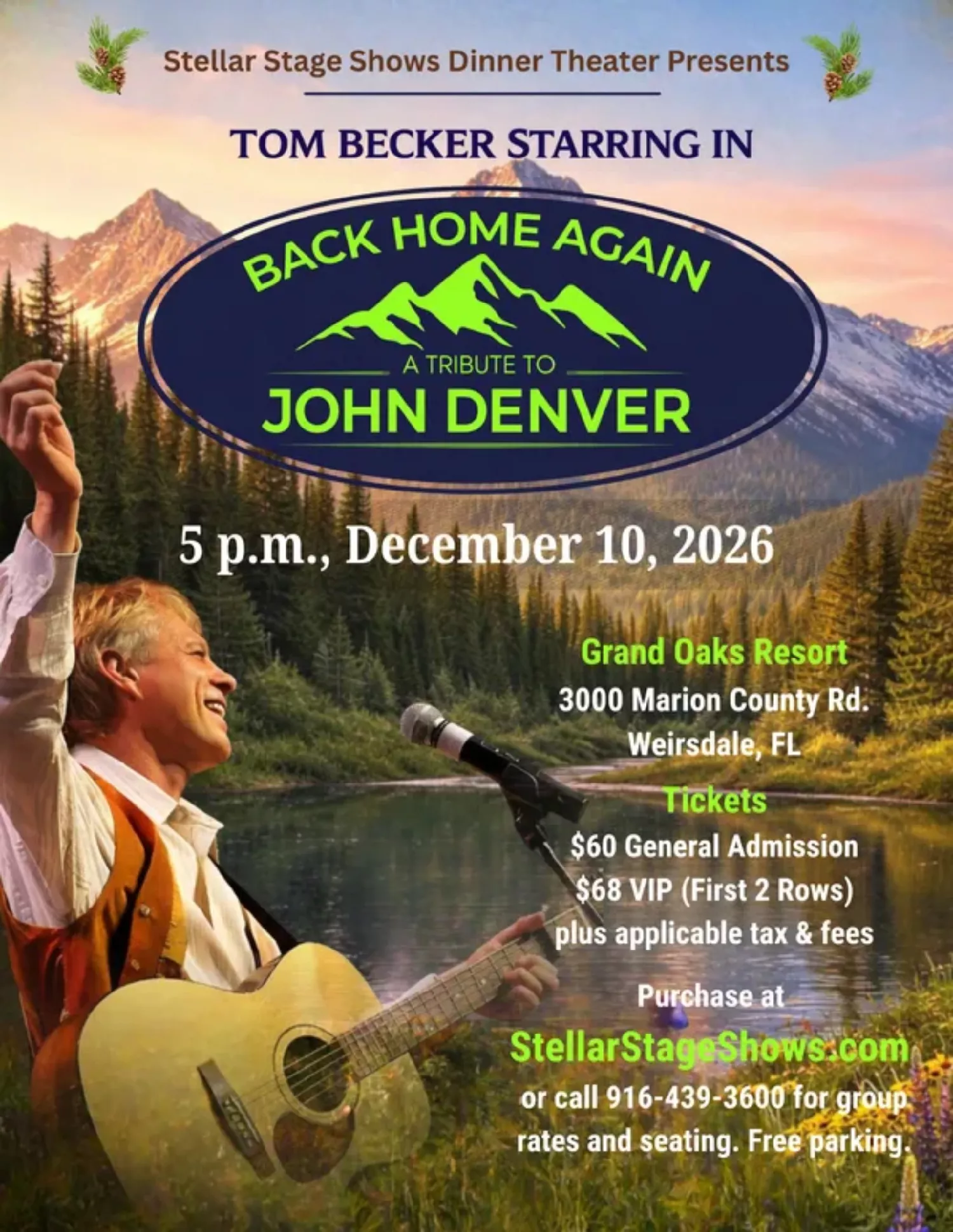 Back Home Again John Denver Tribute image