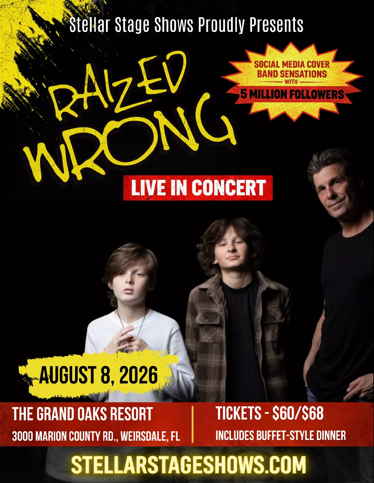 Raized Wrong LIVE In Concert! image