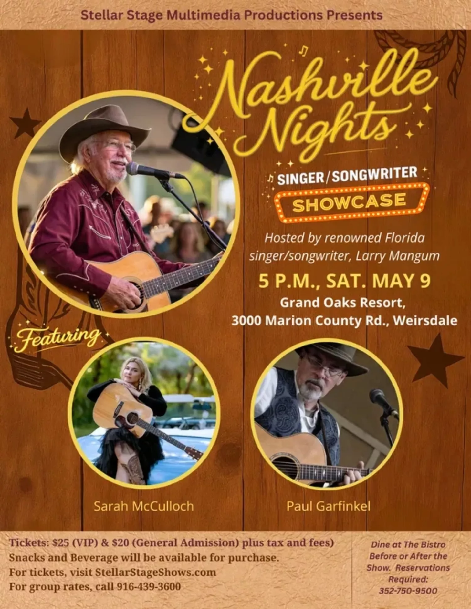 Nashville Nights! Singer/Songwriter Showcase image