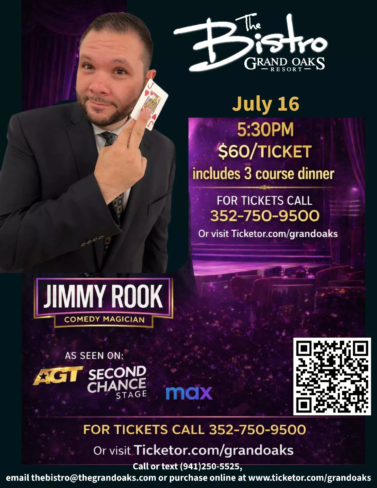 Jimmy Rook: Comedian & Magician, Dinner Show image