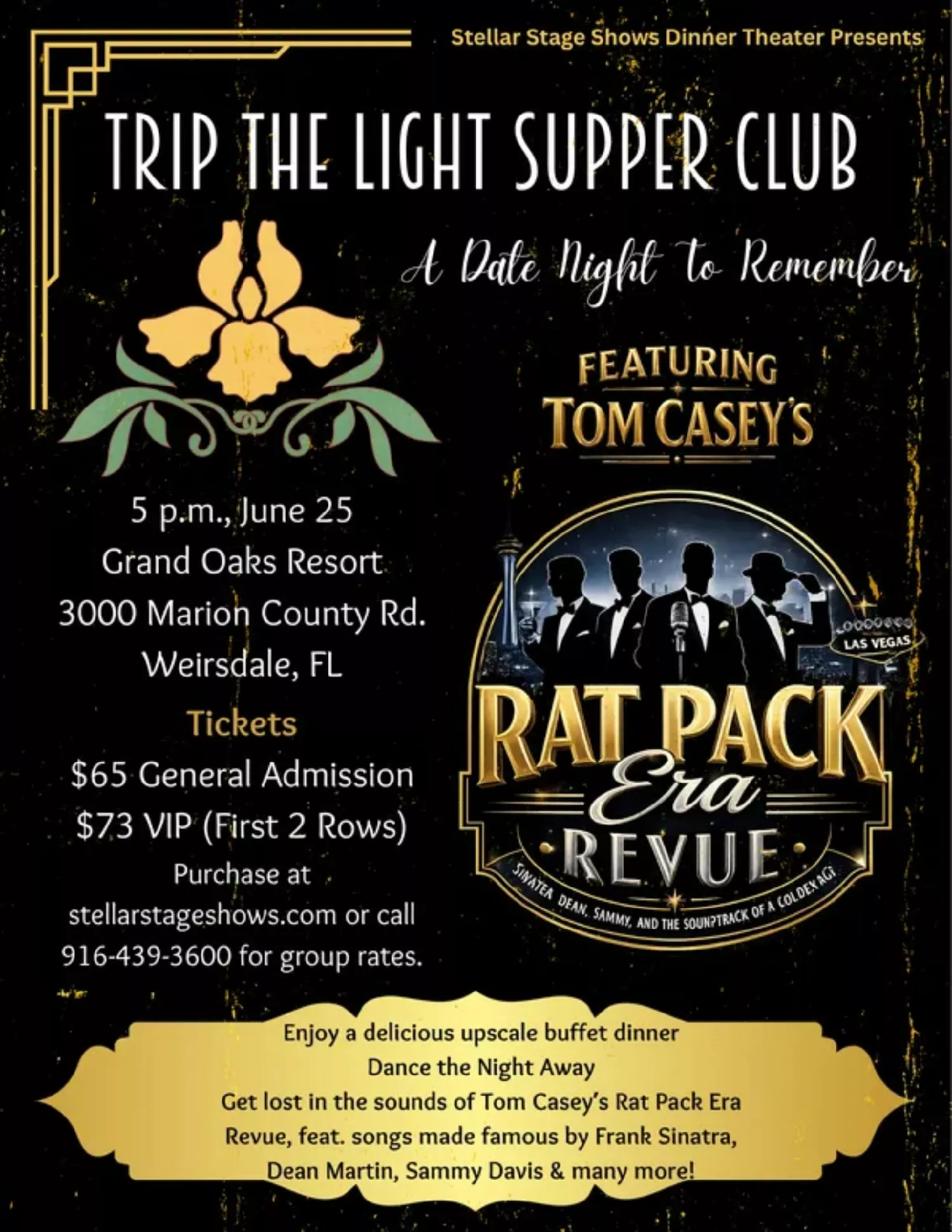 Trip the Light Supper Club feat. Rat Pack Era Revue image