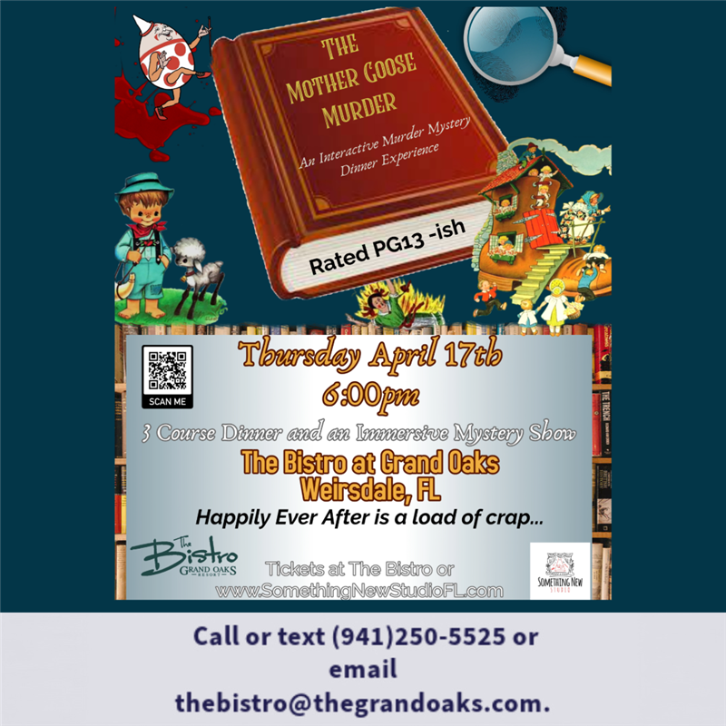 **SOLD OUT**The Mother Goose Murder Mystery Dinner