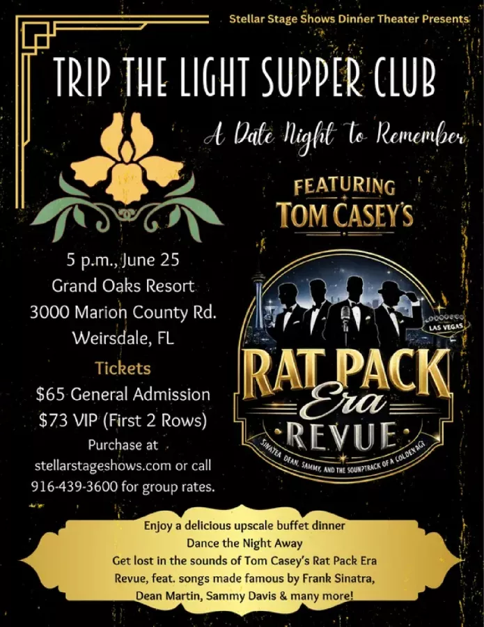 Trip the Light Supper Club feat. Rat Pack Era Revue