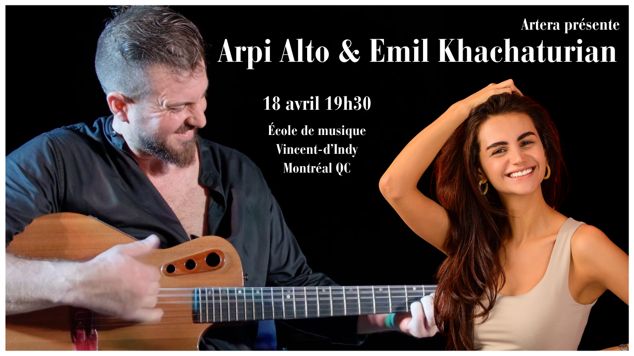 Arpi Alto et Émile Khatchatourian à Montréal image