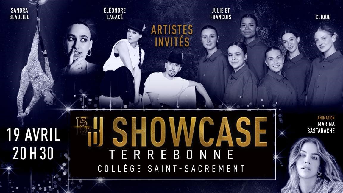 Showcase Bravissimo Terrebonne 19 avril  flyer