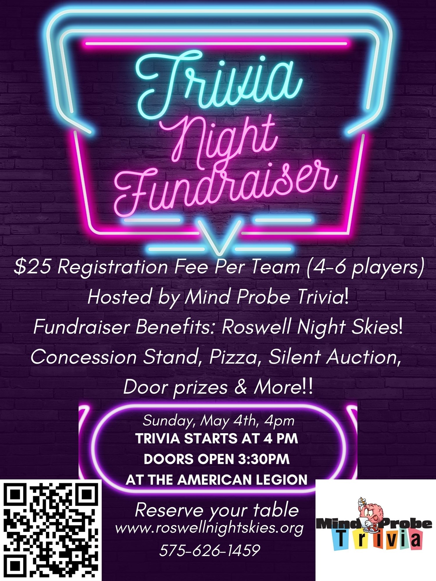 May The 4th Trivia Fundraiser image