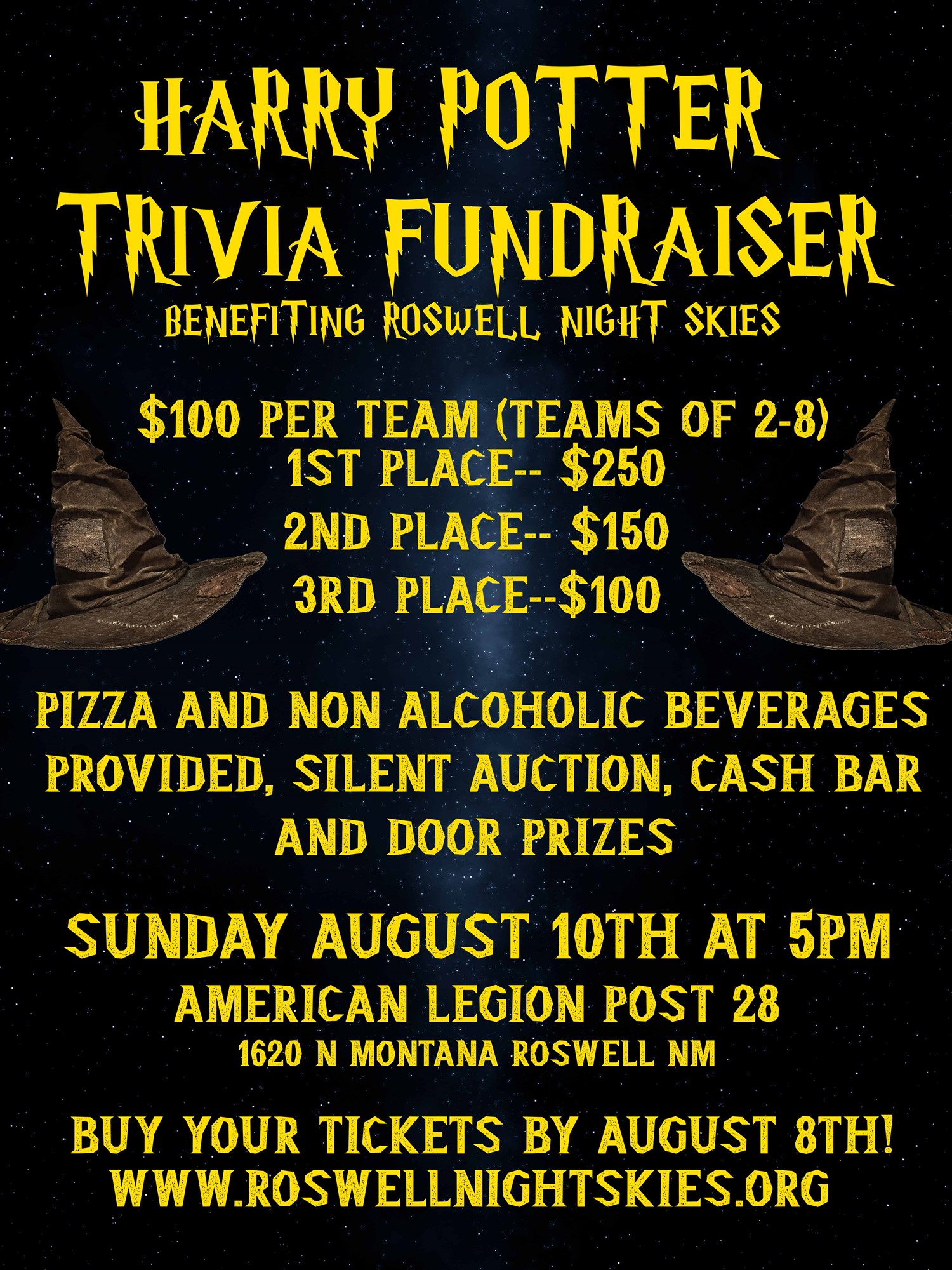 Harry Potter Trivia Fundraiser image