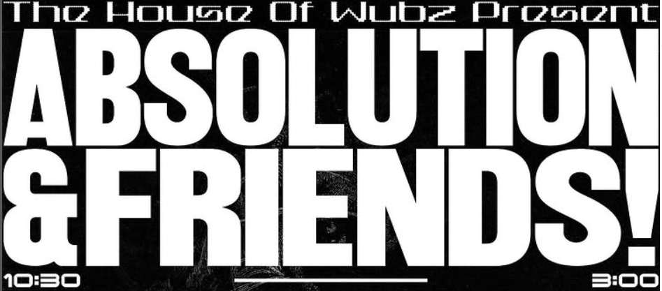 ABSOLUTION & FRIENDS TAKEOVER image
