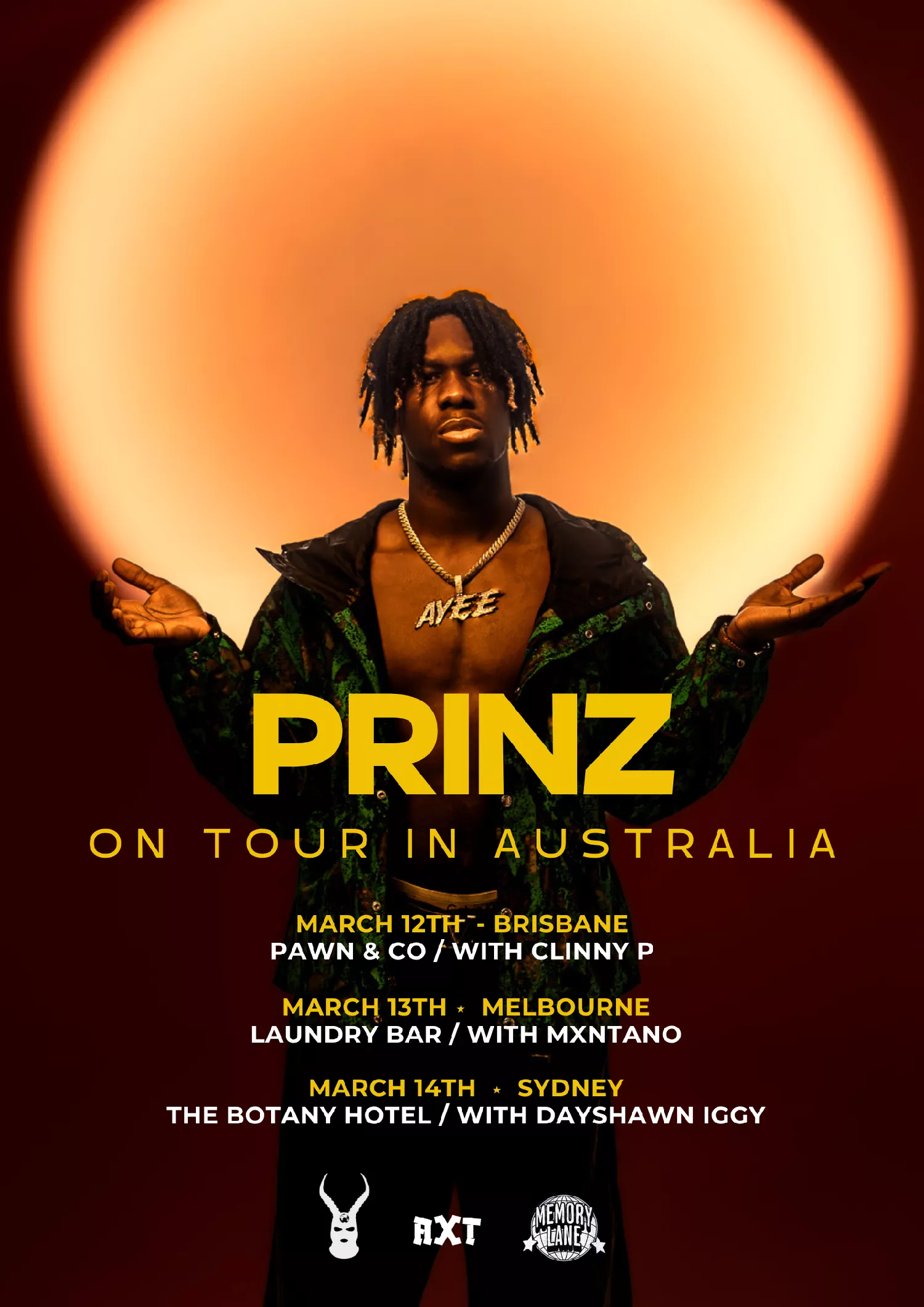 PRINZ (UK) BRISBANE SHOW image