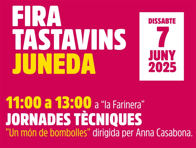Jornades Tècniques Fira TastaVins Juneda