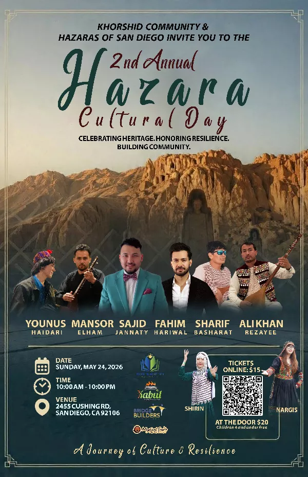 Get Information and buy tickets to 2nd Annual Hazara Culture Day Celebration NTC Liberty Station-San Diego on Irani Ticket