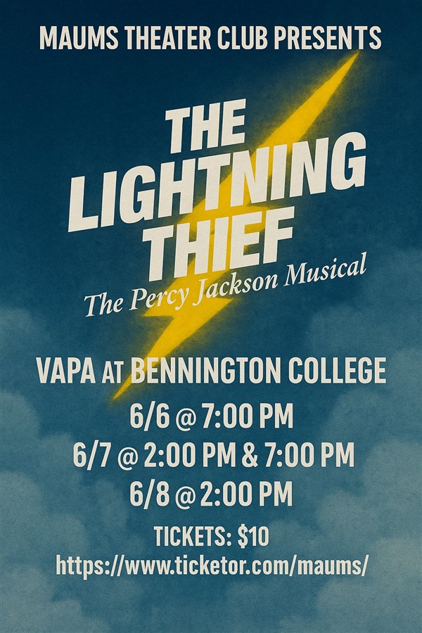 MAUMS Theater Club Presents: The Lightning Thief