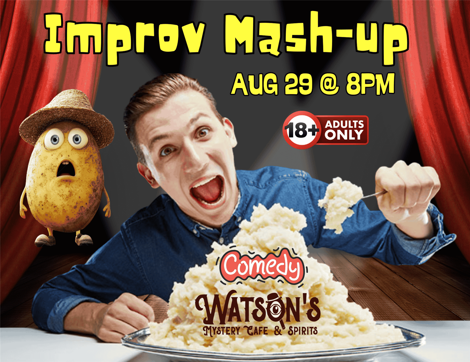 Watson's Live! Improv Mashup (18+) image