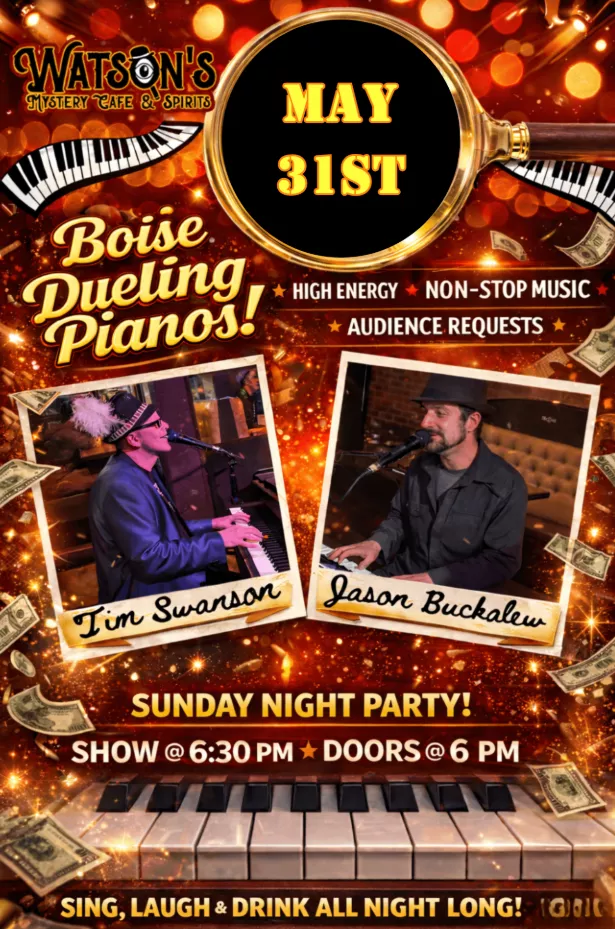Boise Live Dueling Piano Show! (All Ages) image