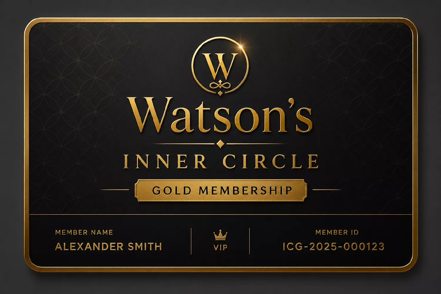 Get information & buy tickets toWatson's Inner Circle Gold Membership  on Apr 29, 00:00 @Watson's Mystery Cafe & Spirits | Watson's Boise
