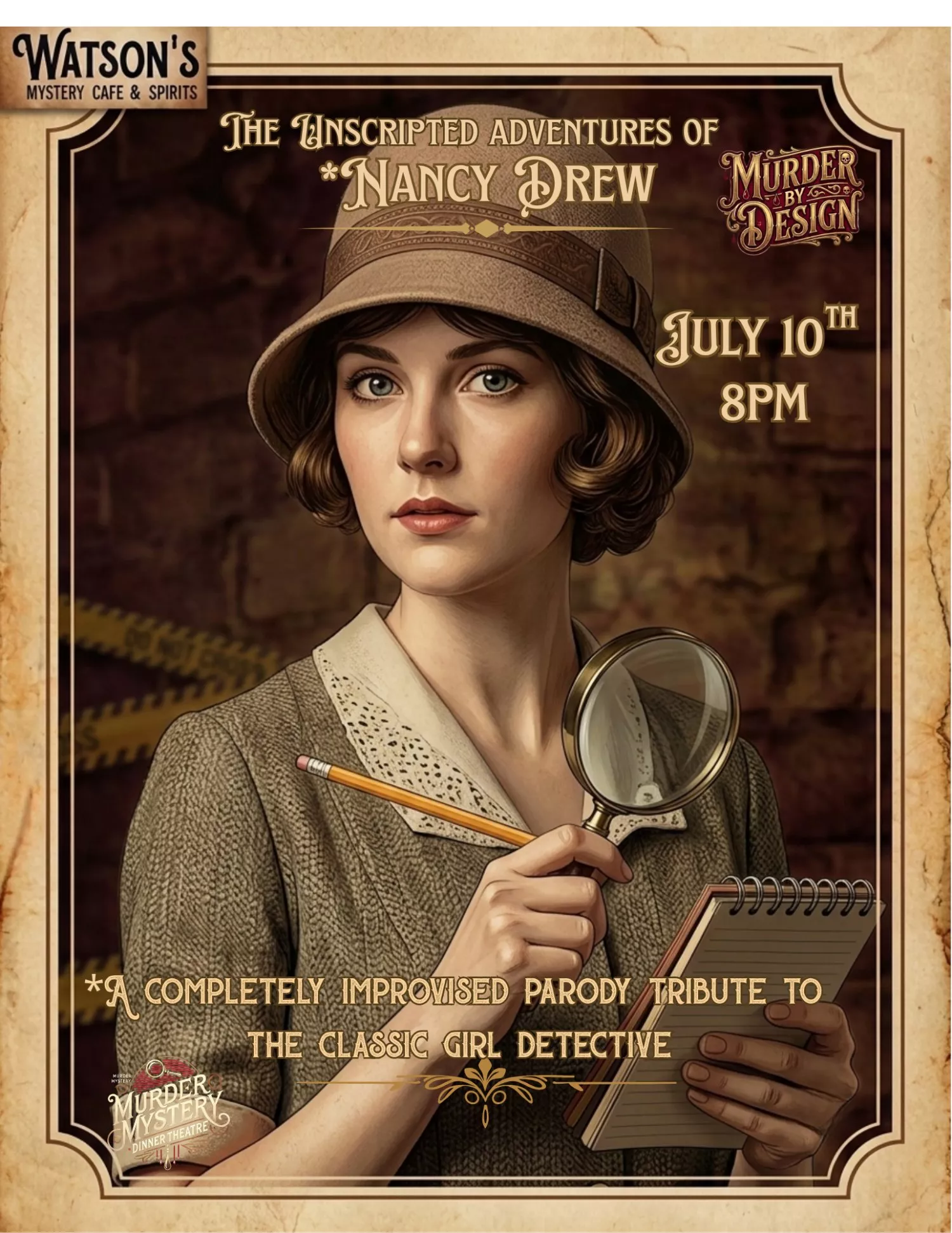 The Unscripted Adventures of Nancy Drew image