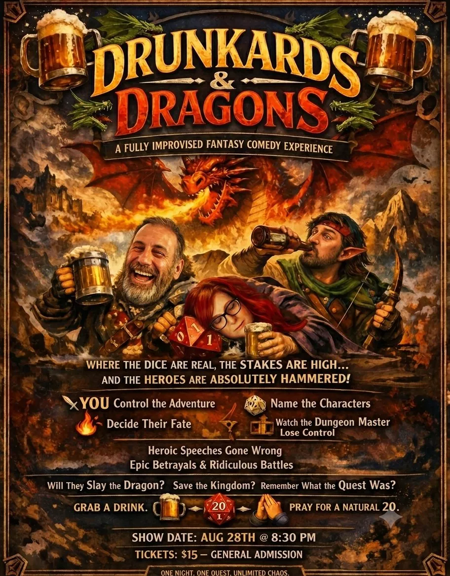 How We Roll: Drunkards and Dragons Comedy Show (21+) image