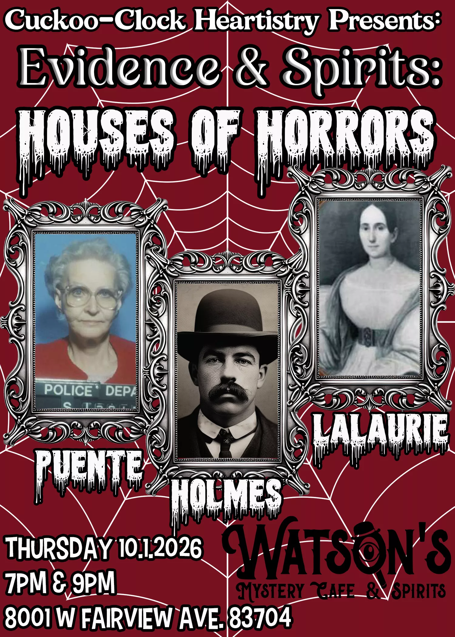 Evidence & Spirits: Houses of Horrors image
