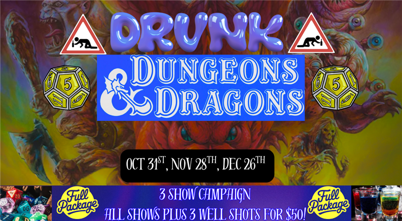 How We Roll: Drunk D&D Campaign Part 1: 21+