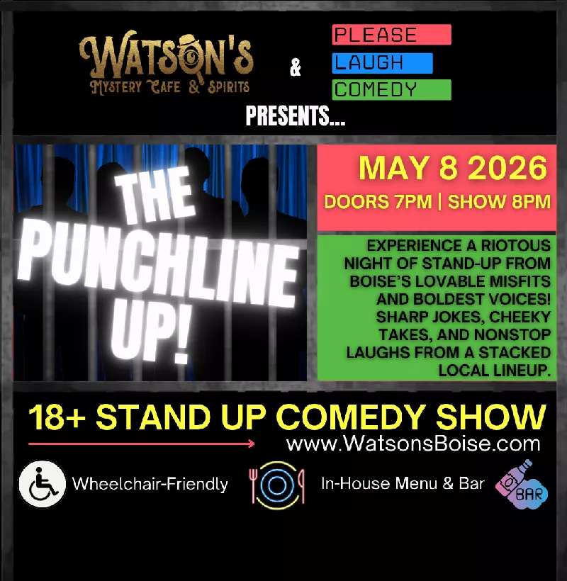 The Punchline Up Comedy Show (18+)
