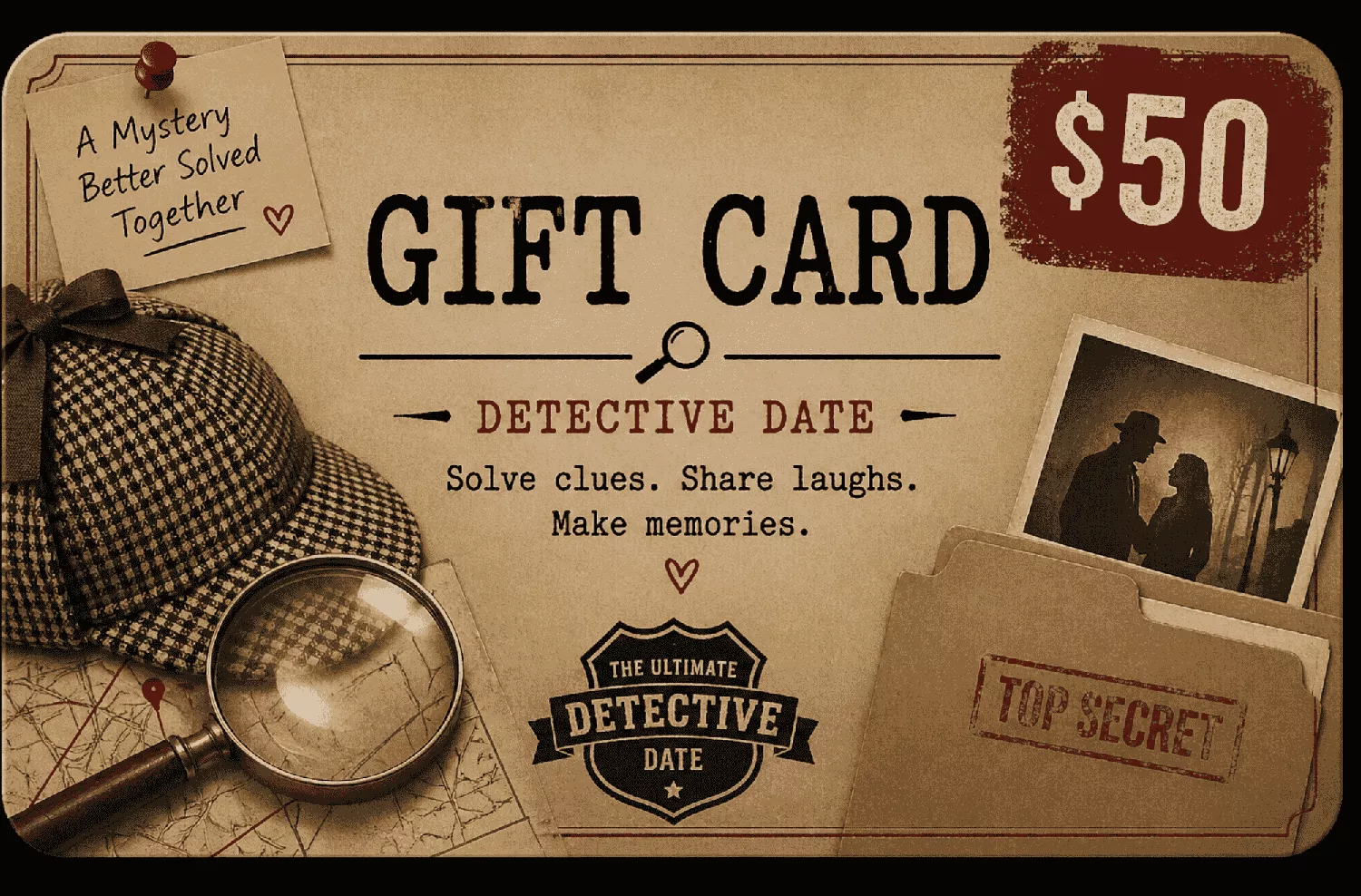 The Detective Date Package