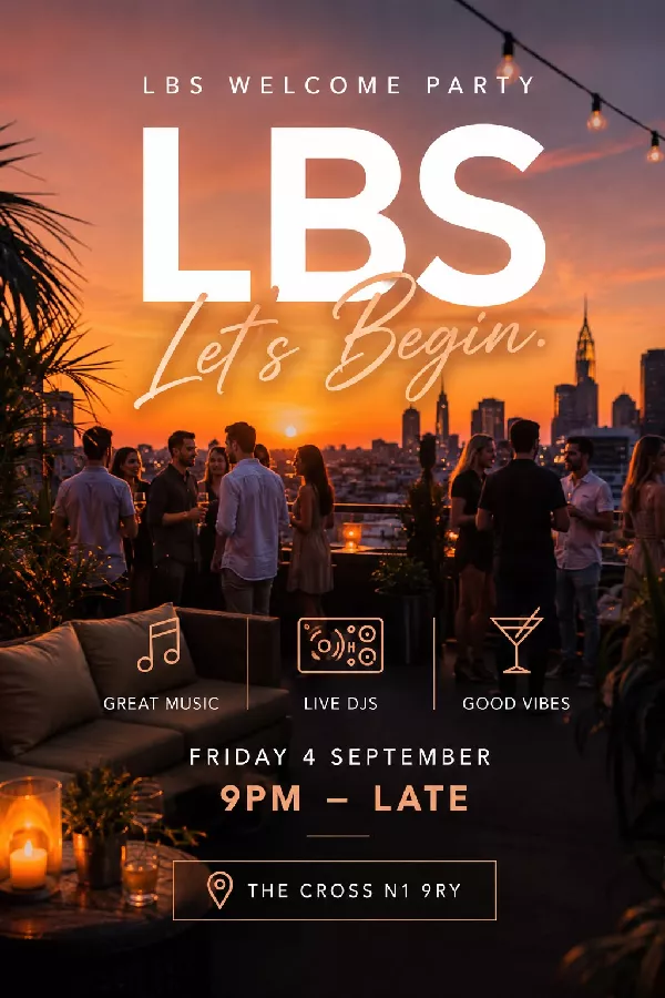 LBS Welcome Party