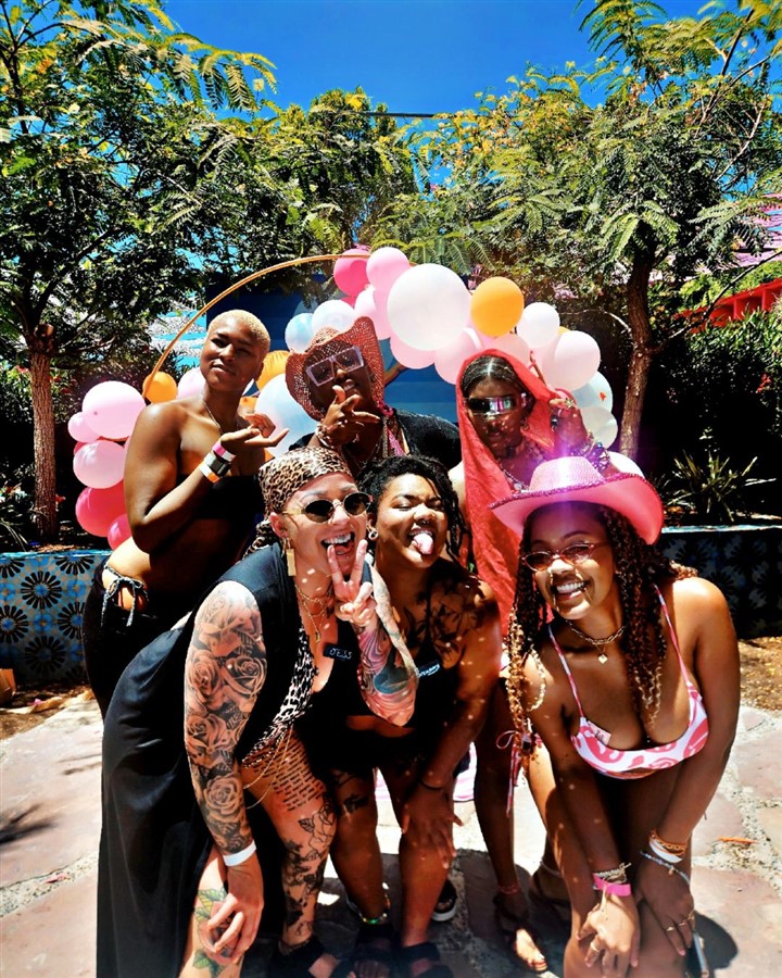 BIPOC Sapphic Splash