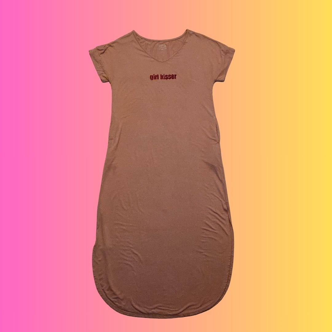 Lezbe Friends X FACE. Collab pink dress 