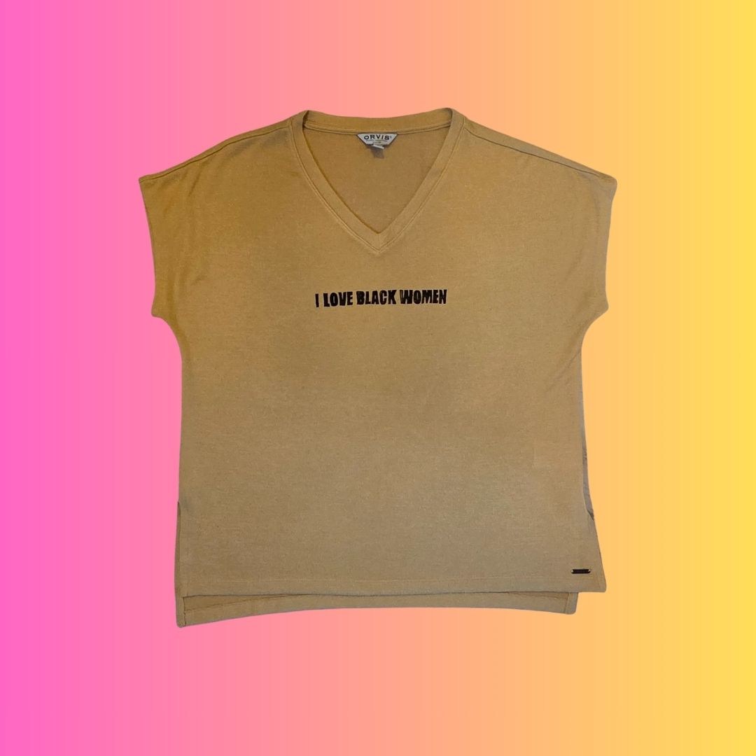 Lezbe Friends X FACE. Collab yellow tee