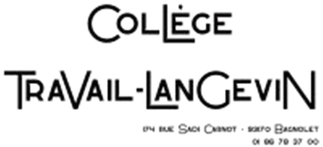collège travail langevin image