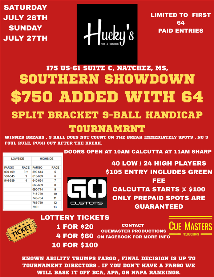 Huckys Southern Showdown