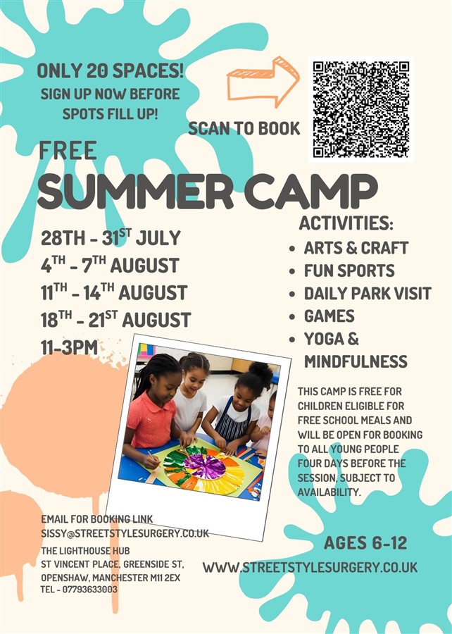 Street Style Surgery Holiday Camp
