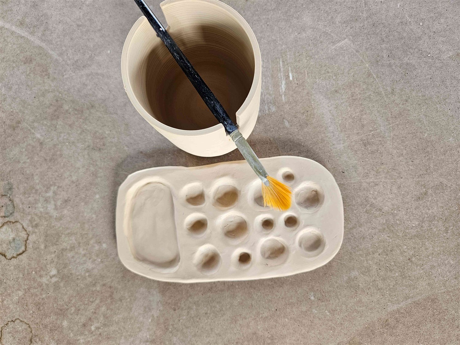 Paint Palette & Cup Workshop image