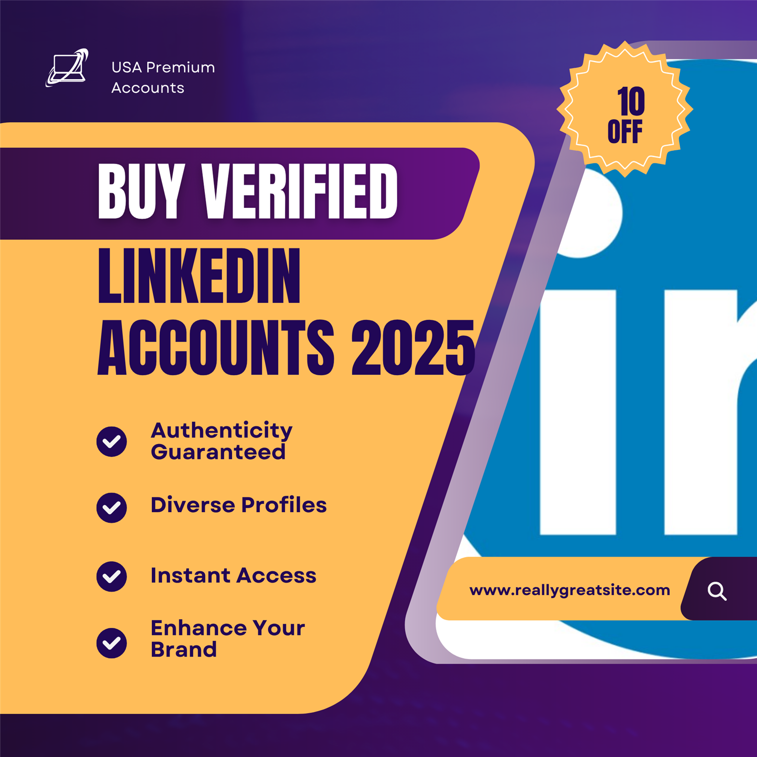 How to securely buy verified LinkedIn accounts for increasing your chances of business opportunities and collaborations image