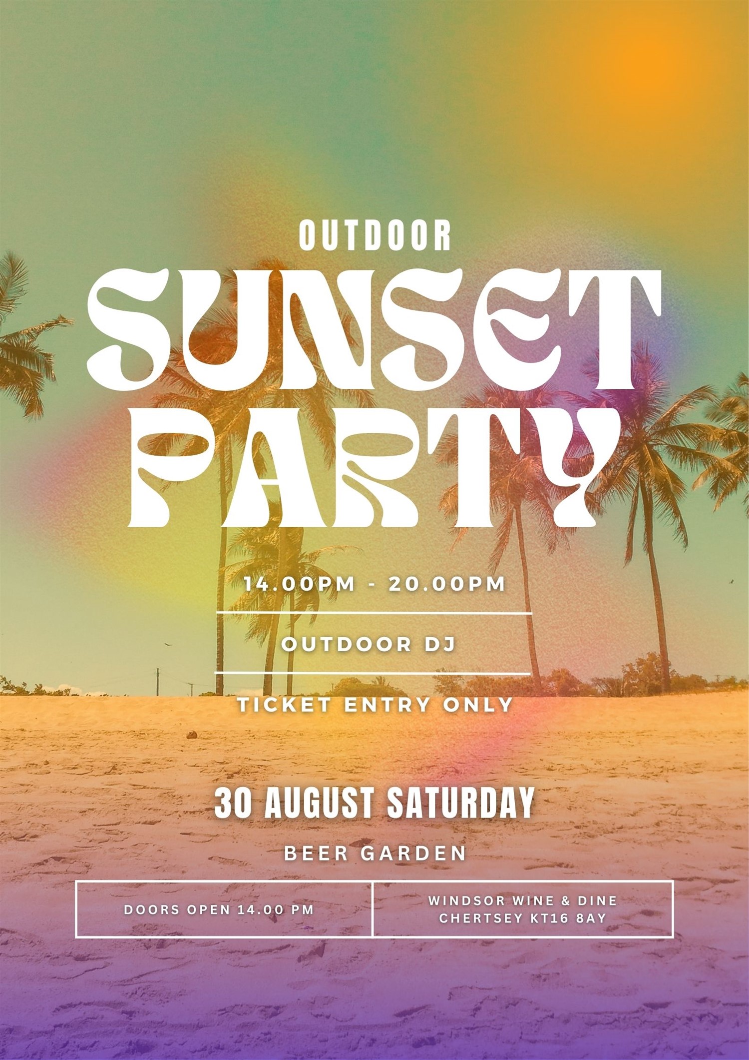 End of summer party image