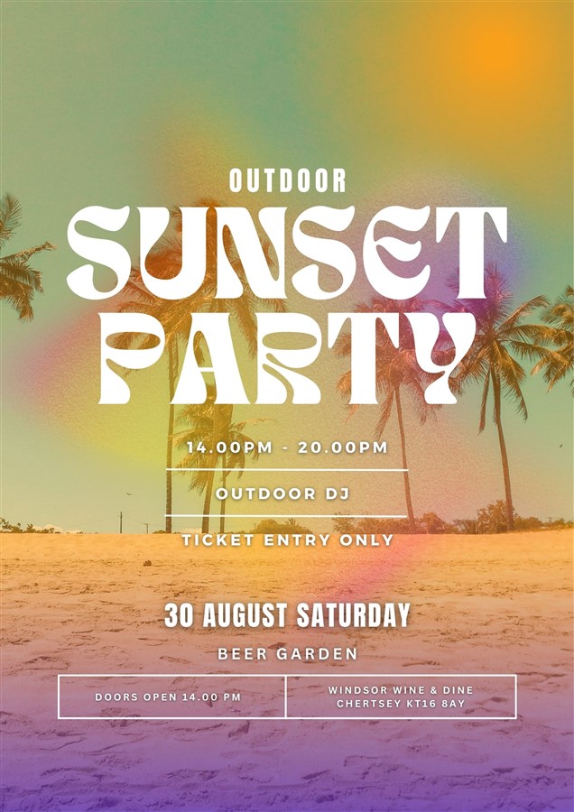 End of summer party
