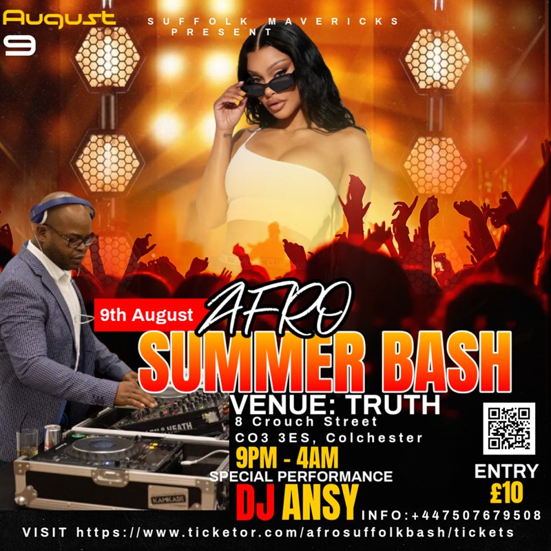 Suffolk Afro Summer Bash