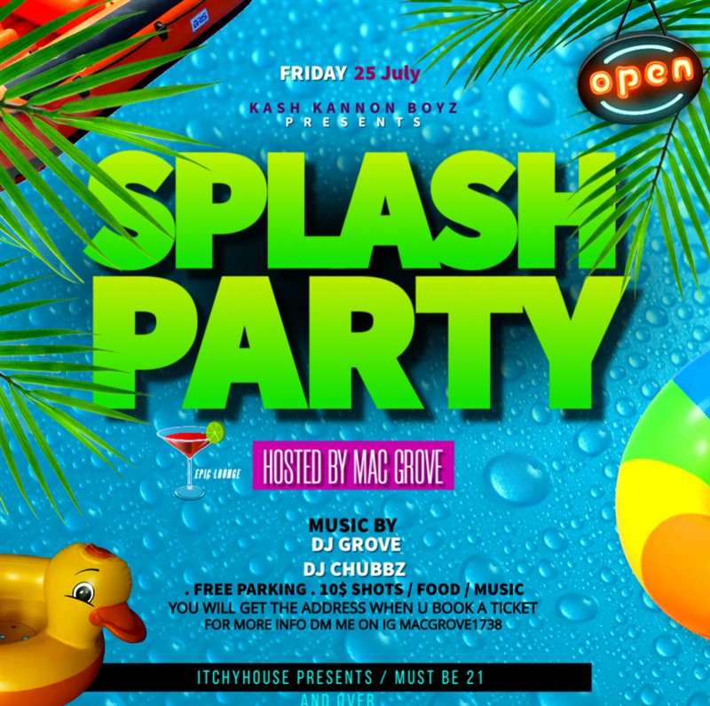 SUMMER SPLASH POOL PARTY