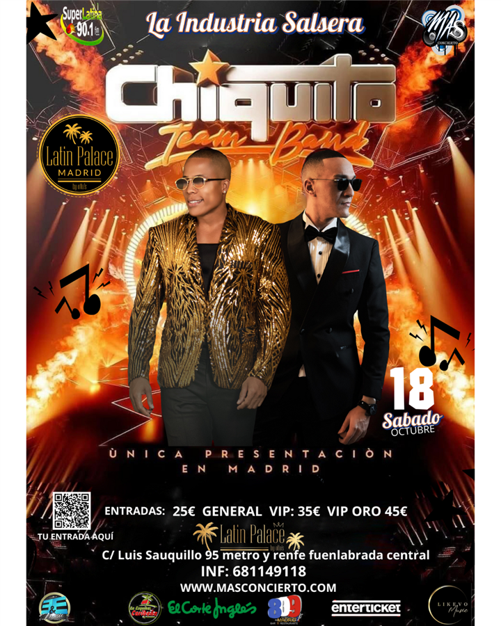 Concierto Chiquito Team Band