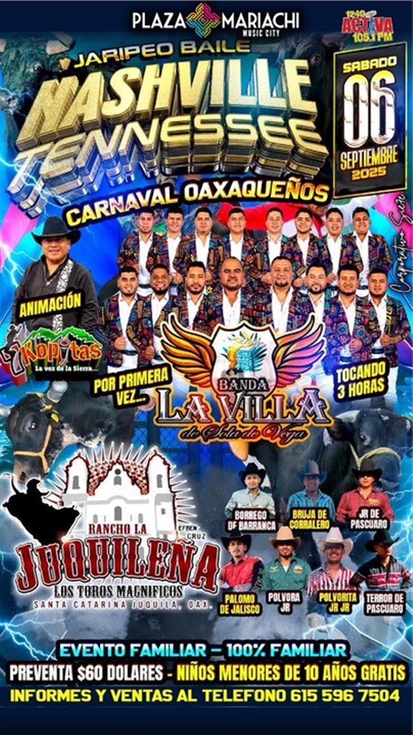 Jaripeo Baile Carnaval Oaxaqueño