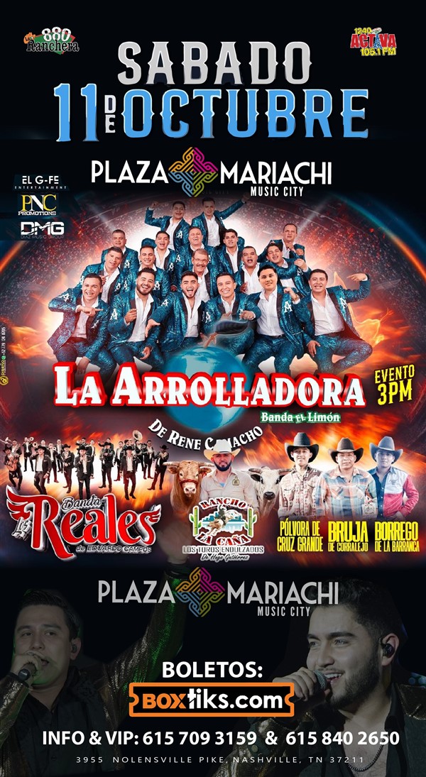 La Arrolladora Banda el Limon Nashville