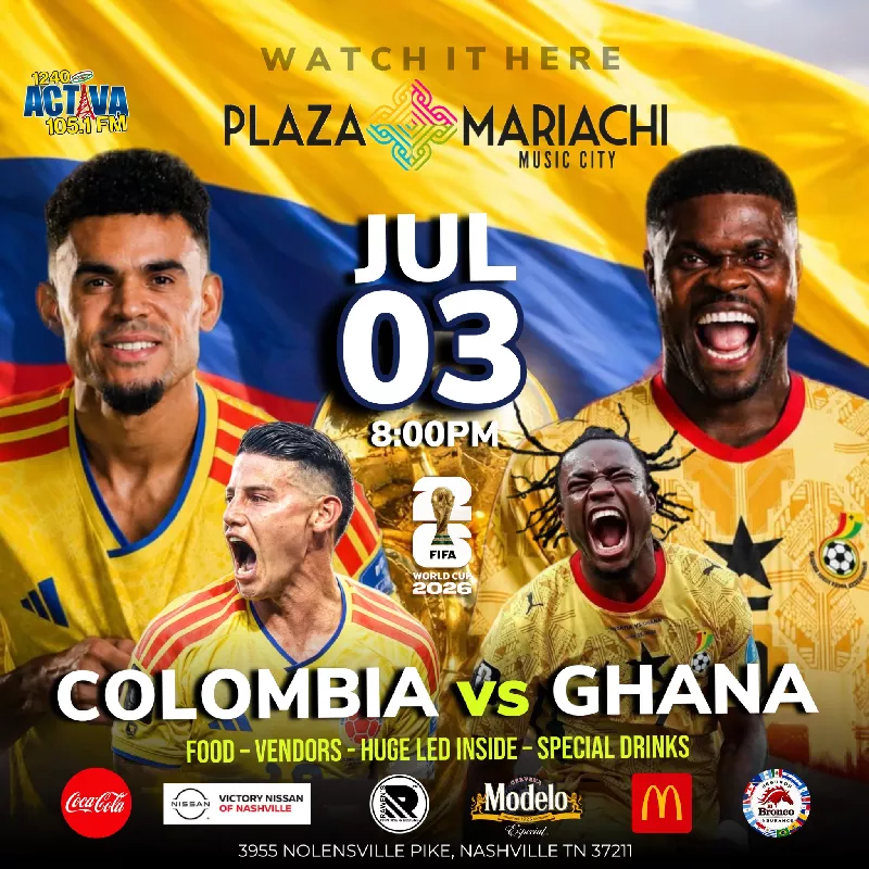 Colombia Vs. Ghana